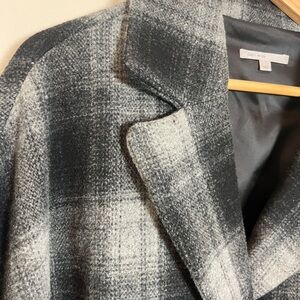 GAP Oversized Women’s Plaid Coat Size M